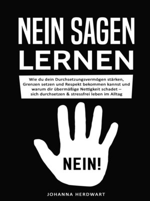 cover image of Nein sagen lernen